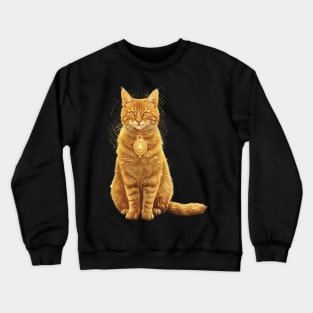 Cat Tarot Purr Fect Path Guidance Crewneck Sweatshirt